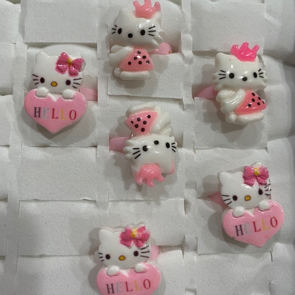 Hello Kitty Other - Hello kitty rings bundle & save Free with purchase